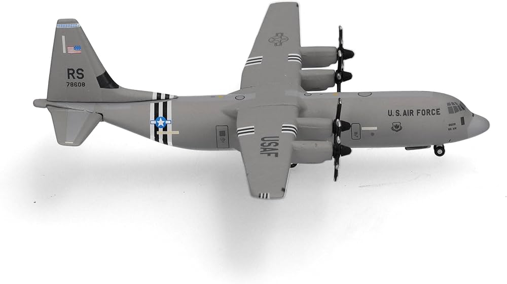 Herpa Model aircraft U.S. Air Force Lockheed Martin C-130J-30