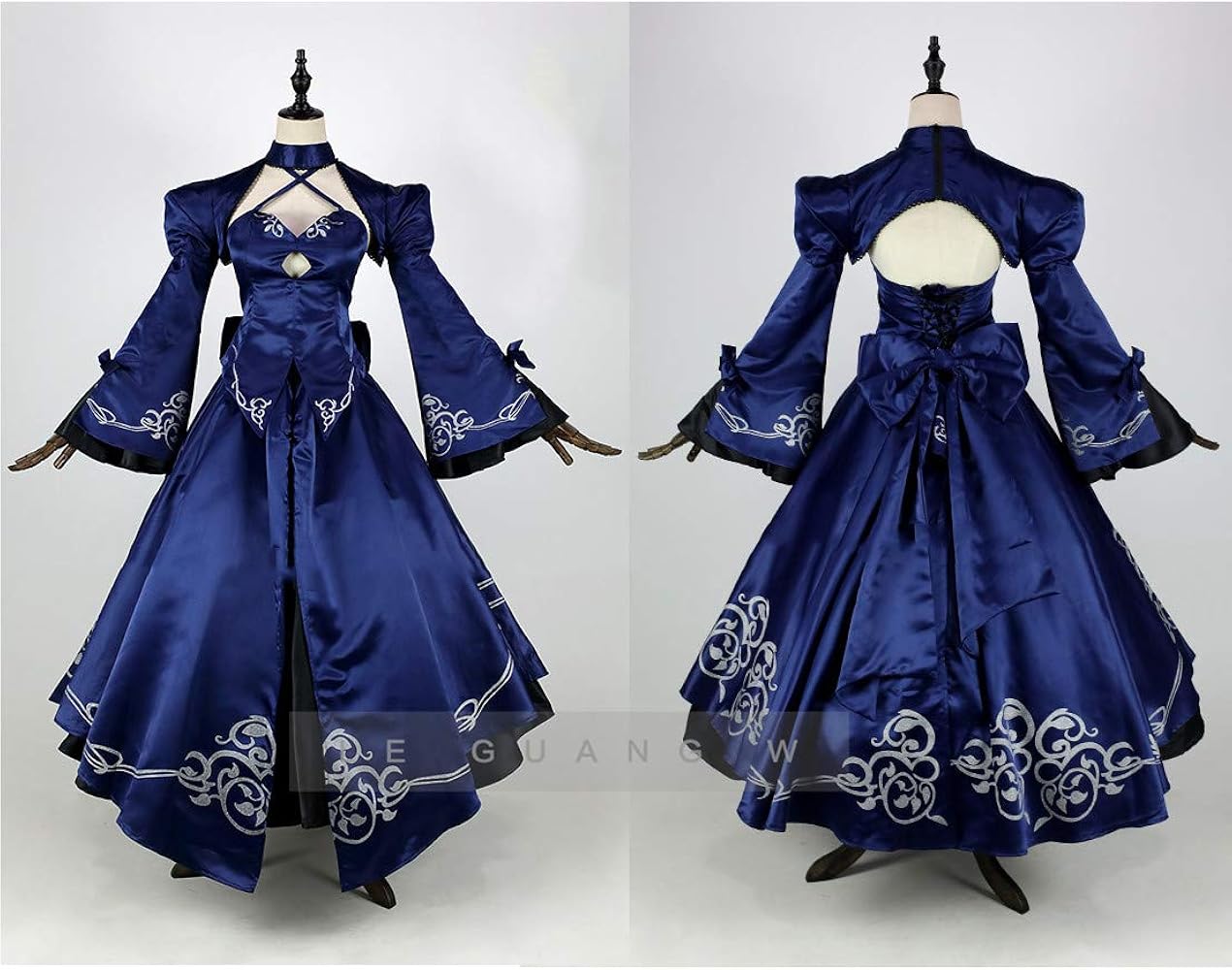 Amazon.co.jp: [LELE] FGO Fate 黒化セイバーオルタ ドレス コスプレ