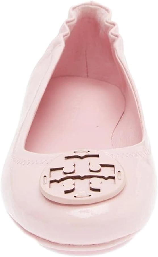 Amazon | Tory Burch ミニートラベルバレエロゴフラット、ソフト