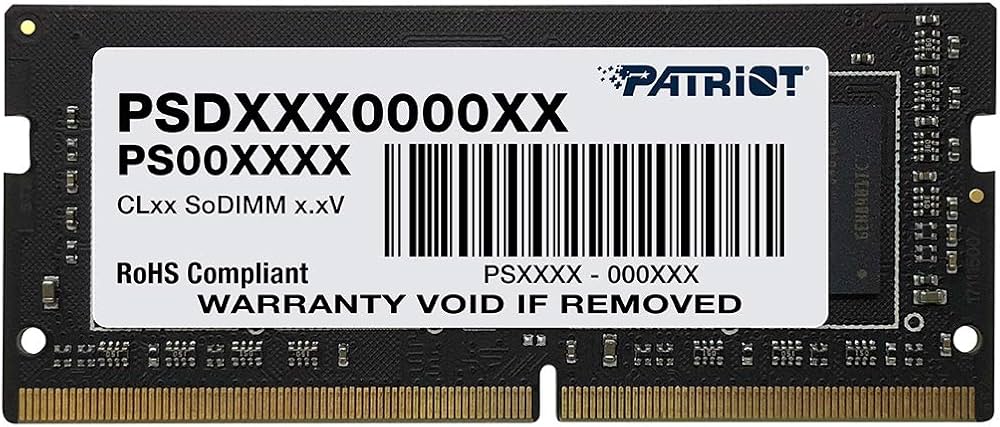 Amazon | Patriot Memory DDR4 2666MHz PC4-21300 32GB SODIMM ノート