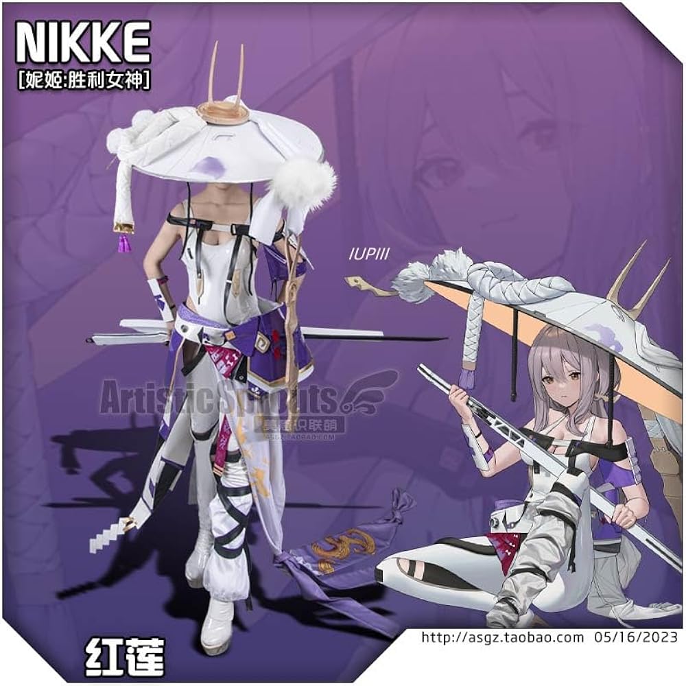 Amazon.co.jp: [TTY] 勝利の女神：NIKKE 紅蓮 コスプレ衣装 （ウィッグ