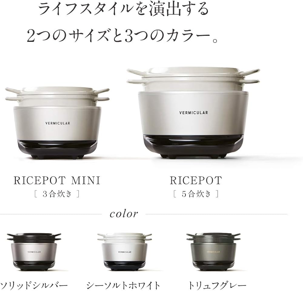 VERMICULAR RICEPOT RP23A-SV【Japan Domestic genuine France | Ubuy