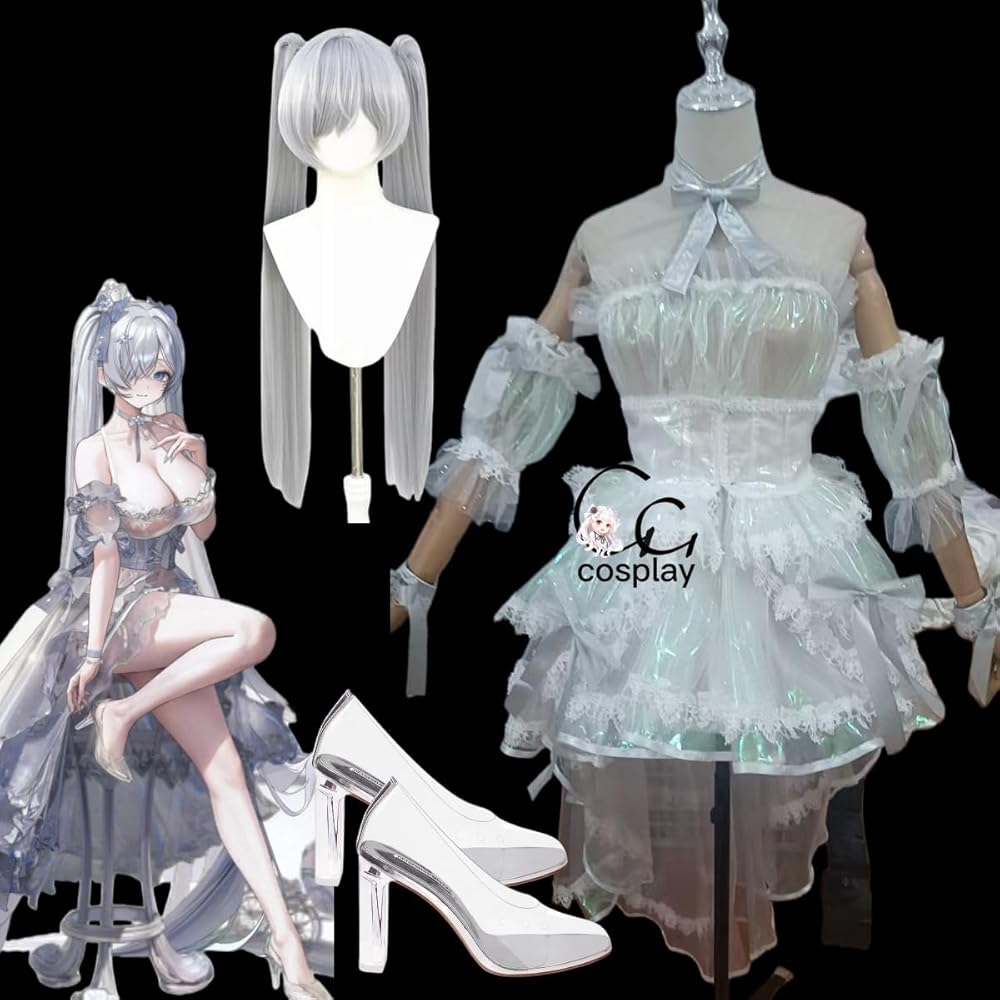 Amazon.co.jp: GGcosplay 勝利の女神：NIKKE ニケ シンデレラ ガラスの