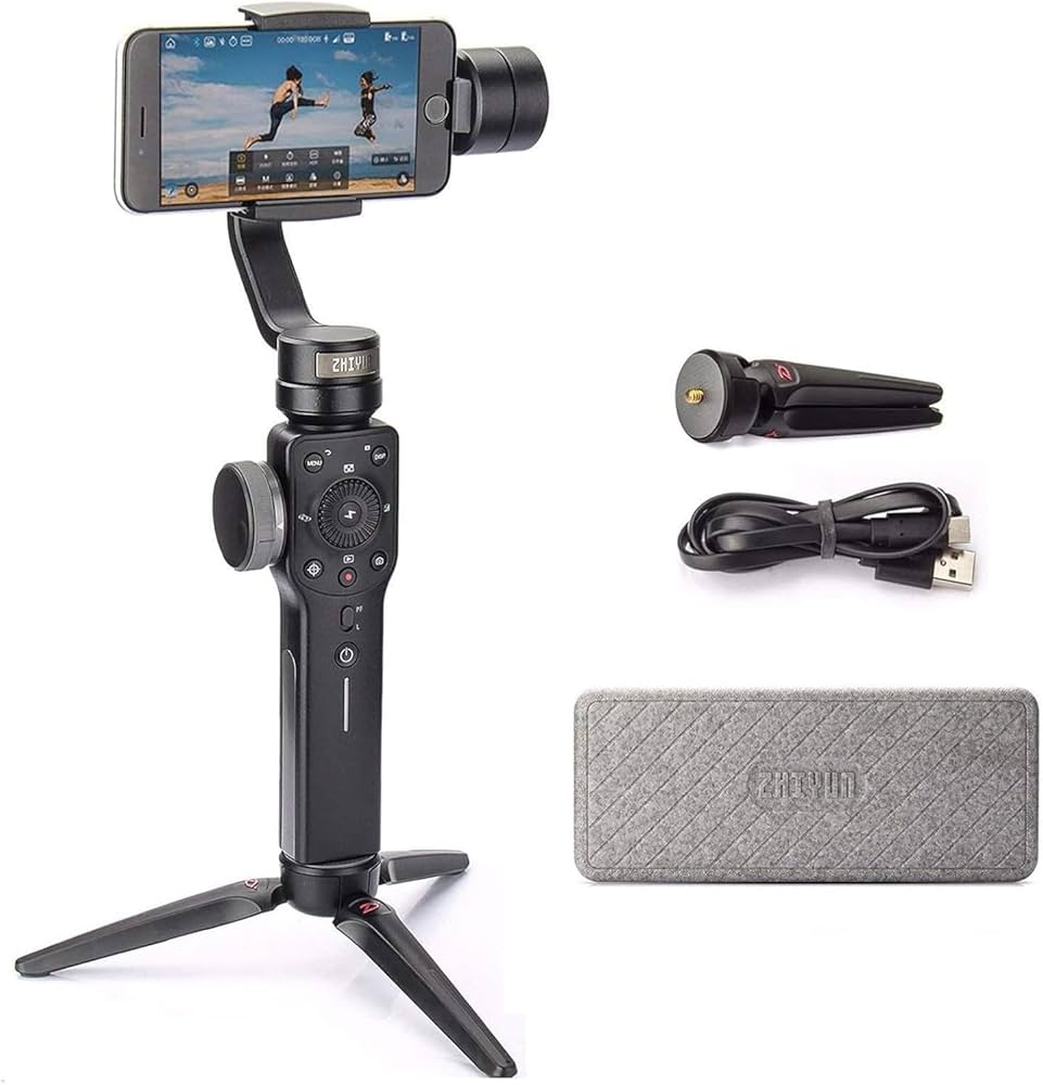 Amazon.co.jp: 【ZHIYUN正規代理】Zhiyun Smooth 4 3軸スマホジンバル