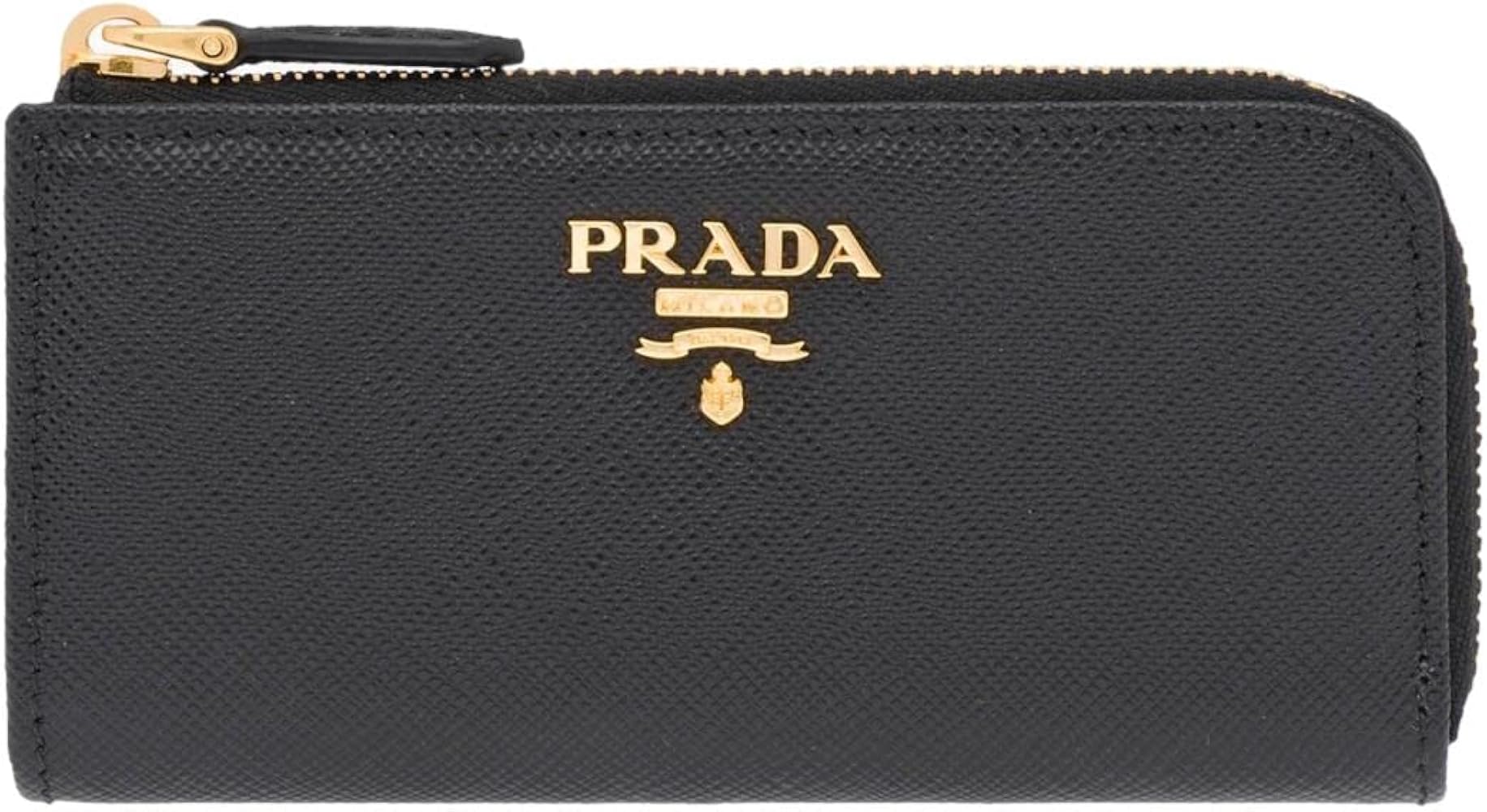 Amazon.com: Prada Portachiavi Ganci Nero Black Vitello Move