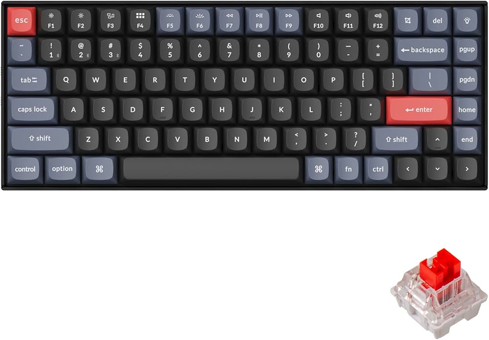 Amazon | Keychron K2 Pro QMK/VIA ワイヤレスメカニカルキーボード