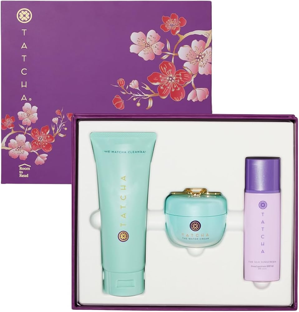 Amazon.com: Tatcha The Pure Pores Set, Matcha Cleanse, Water Cream