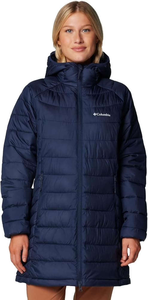 Columbia Women's Down Jacket, Navy Blue Collegiates, XS : Amazon