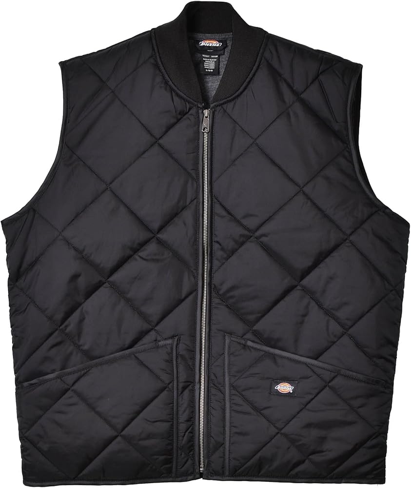 Amazon | [ディッキーズ] ベスト ダイアモンド キルティング ベスト