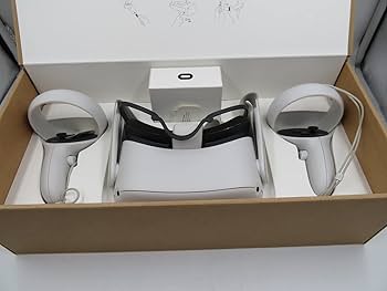 Amazon.com: Oculus Quest 2 — 進階多合一虛擬現實耳機— 64 GB (英國