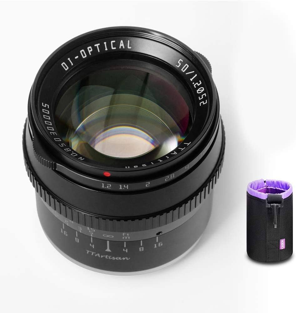 Amazon.co.jp: 銘匠光学 TTartisan 50mm F1.2 APS-C 大口径 マニュアル