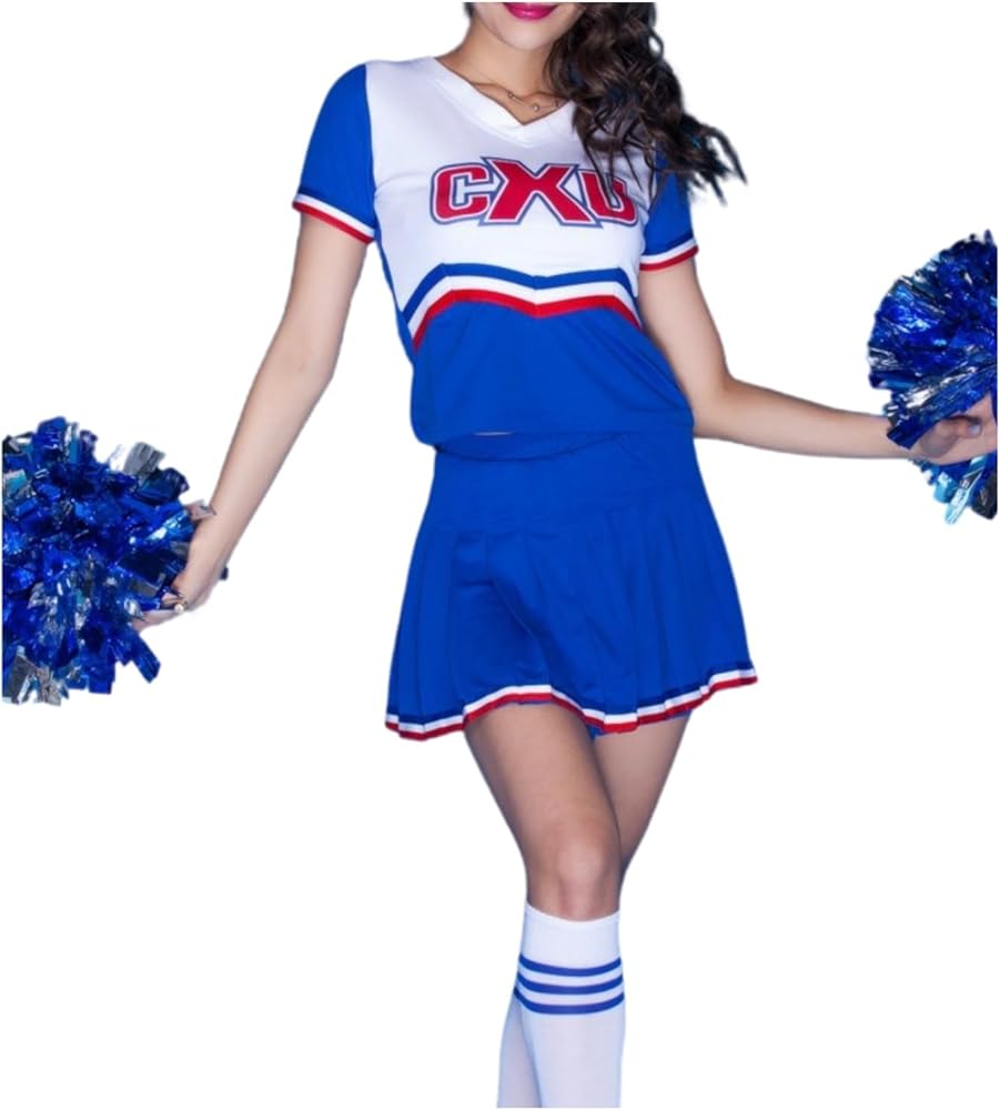 Amazon.co.jp: [SCGEHA] チアガール 衣装 コスプレ ユニホーム 大人