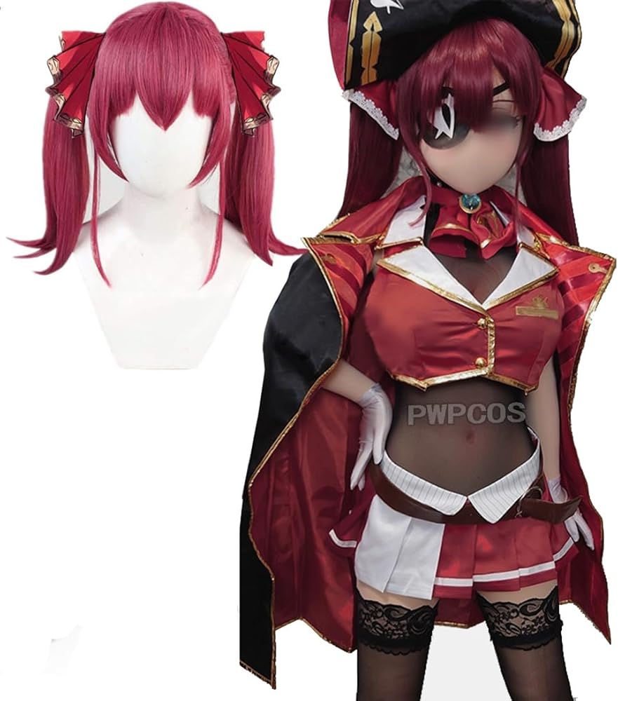 Amazon.co.jp: [PWPCOS] 宝鐘マリン バーチャルYouTuber VTuber 海賊団