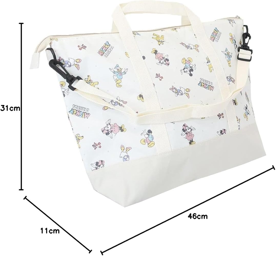 Amazon | ミッキー＆フレンズ[トートバッグ]2wayトート/総柄 新入学