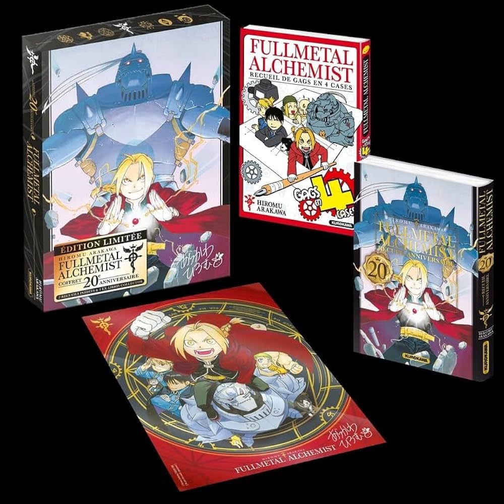 Fullmetal Alchemist - Coffret 20e anniversaire : Arakawa, Hiromu