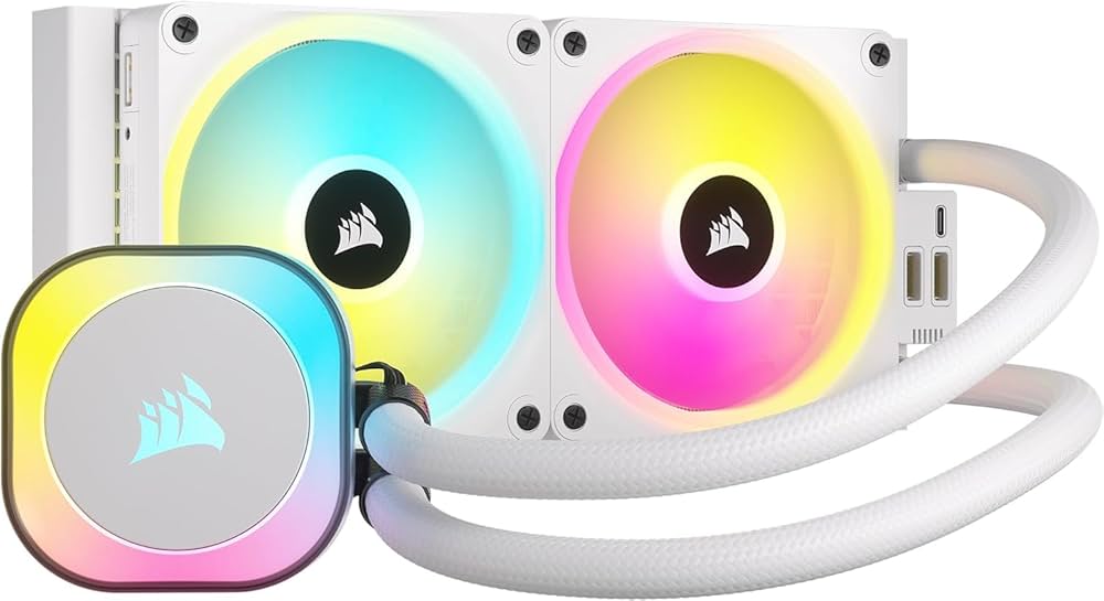 Amazon | Corsair iCUE LINK H100i RGB 簡易水冷CPUクーラー RGB搭載
