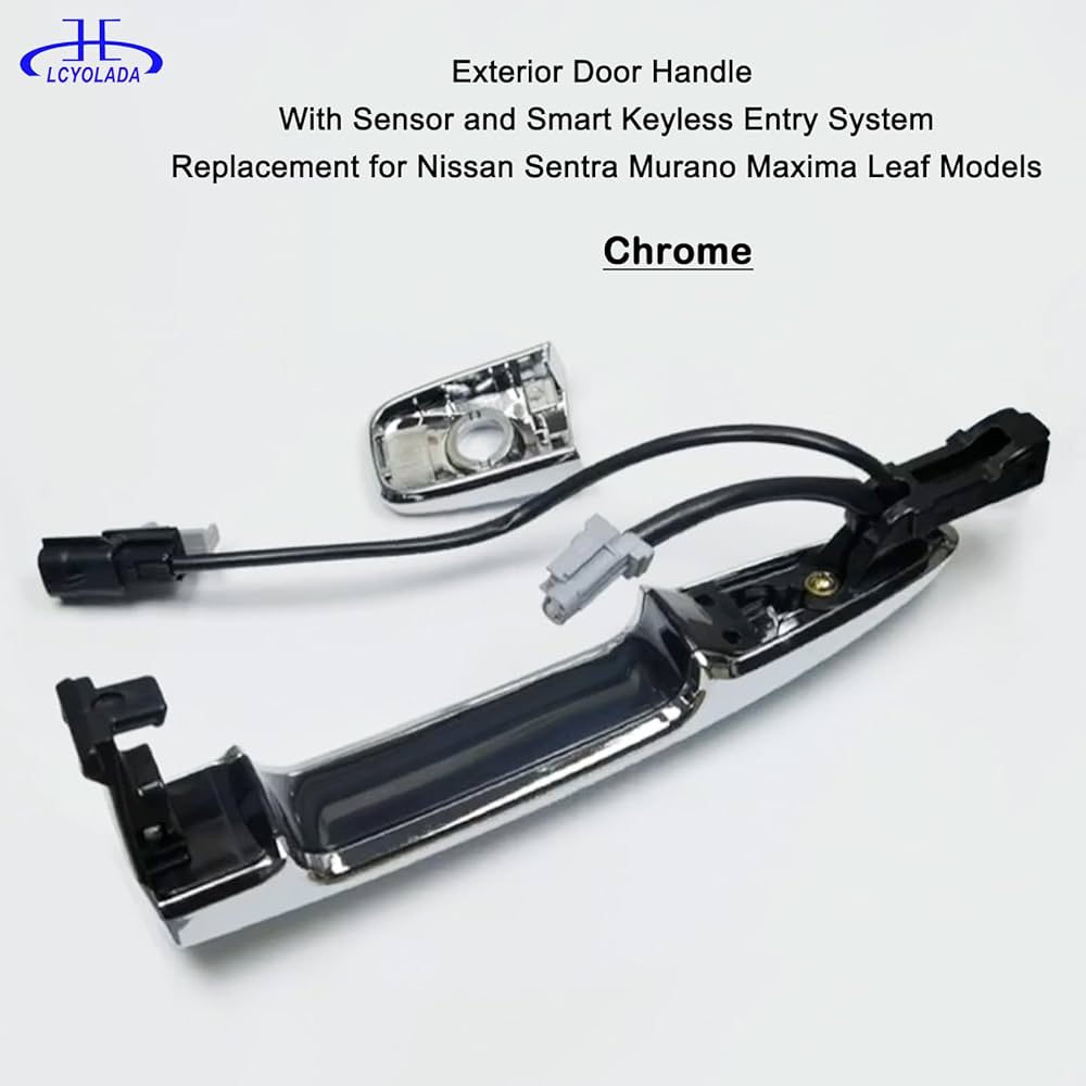 Lcyolada Front Left Driver Door Handle for Nissan Sentra 2013-2018