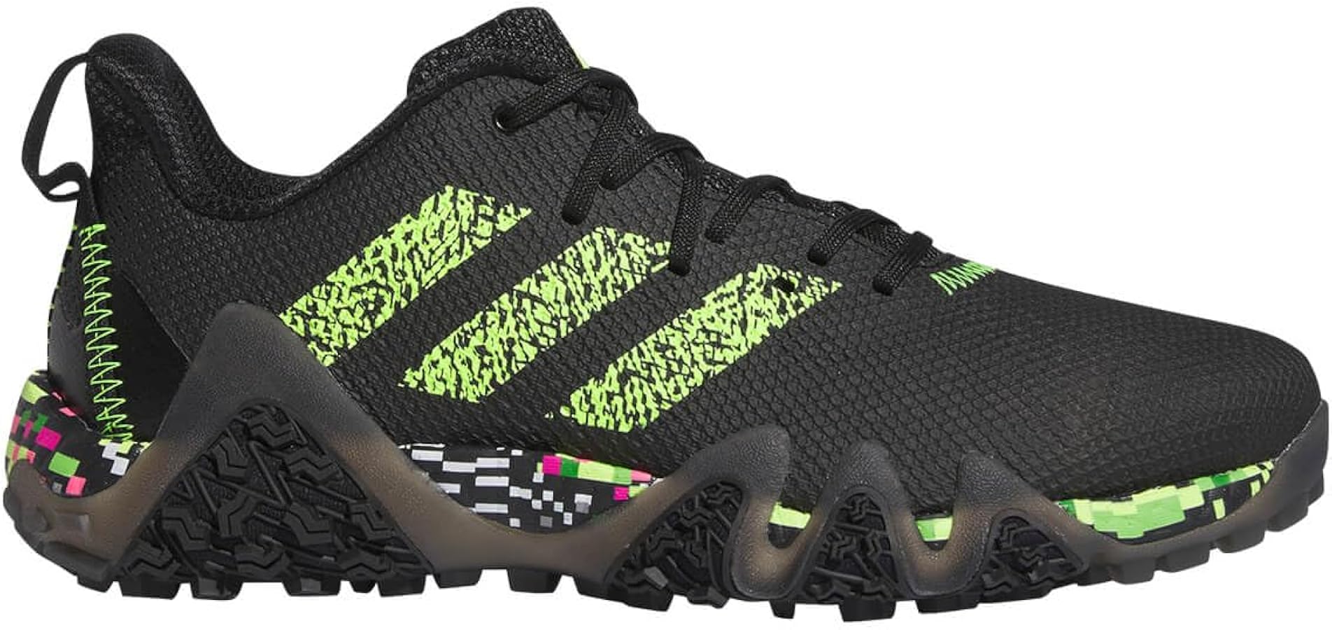 Amazon.com | Adidas Code Chaos 22 Glitch Golf Shoes, Core Black