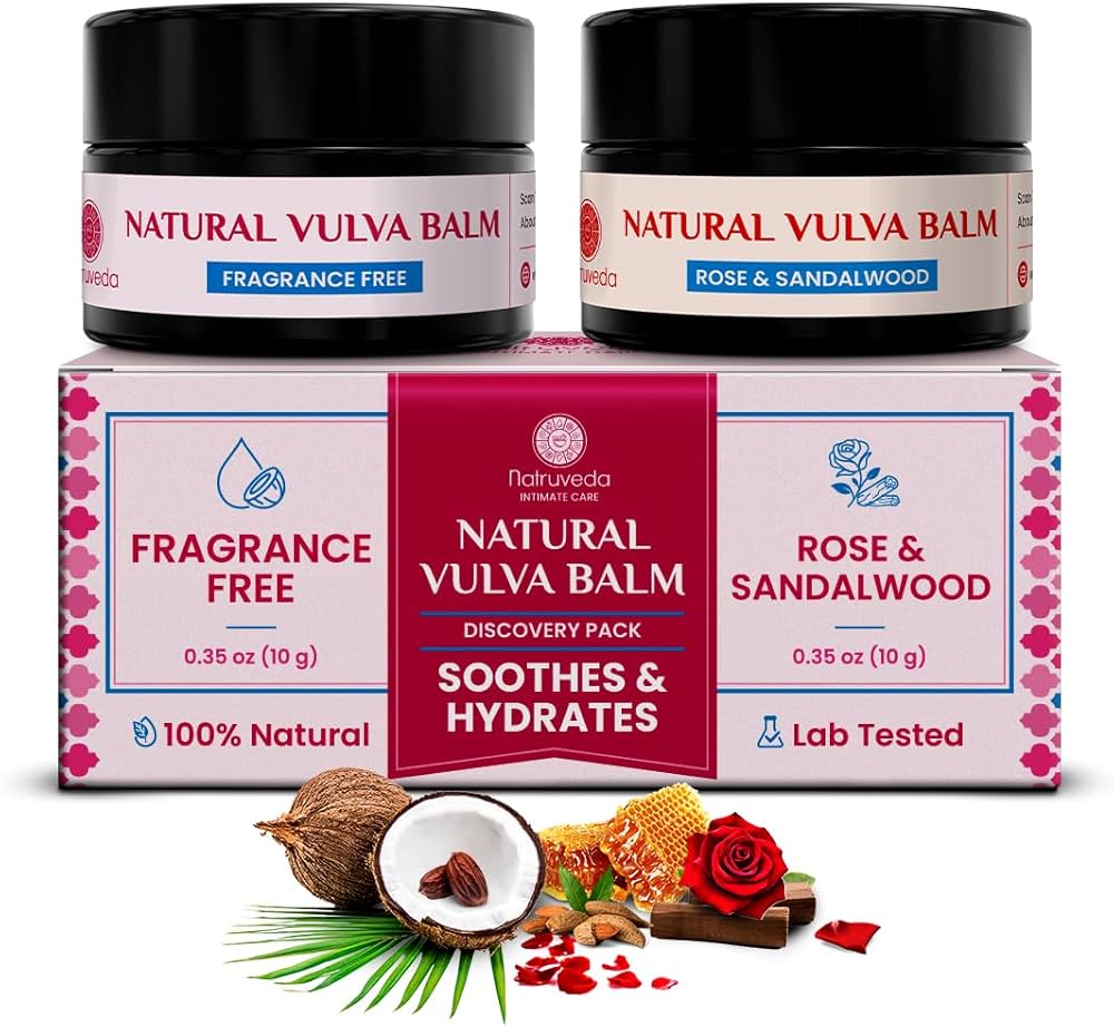 Amazon.com : Natruveda Vulva Balm Discovery Pack – Fragrance-Free