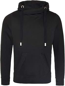 Amazon.com: Men's 80/20 Heavyweight Cross Over Neck Hooded