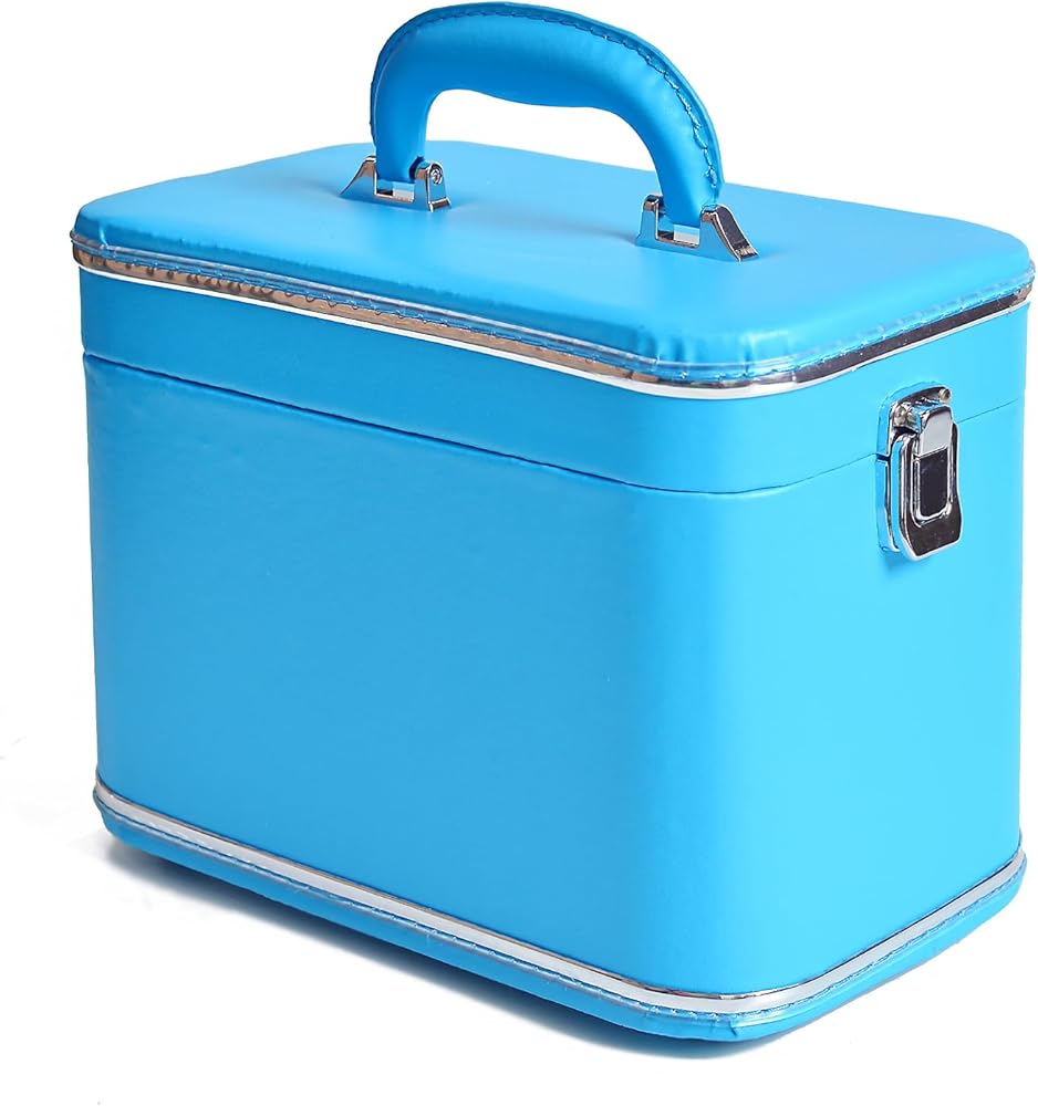 Amazon.co.jp: メイクボックス コスメボックス 鏡付き 収納ケース 大