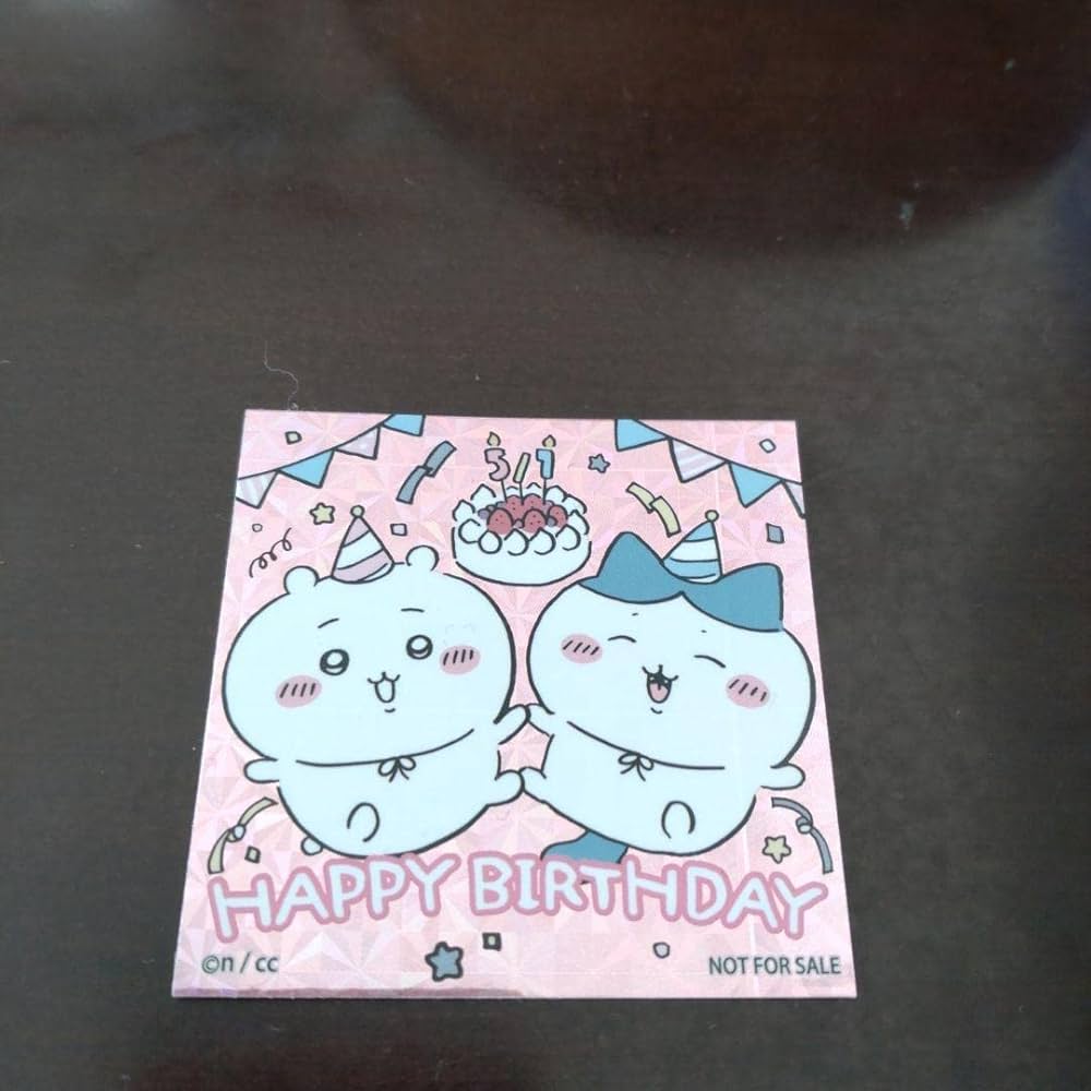 Amazon | ちいかわ ハチワレ バースデー 誕生日 ポストカード