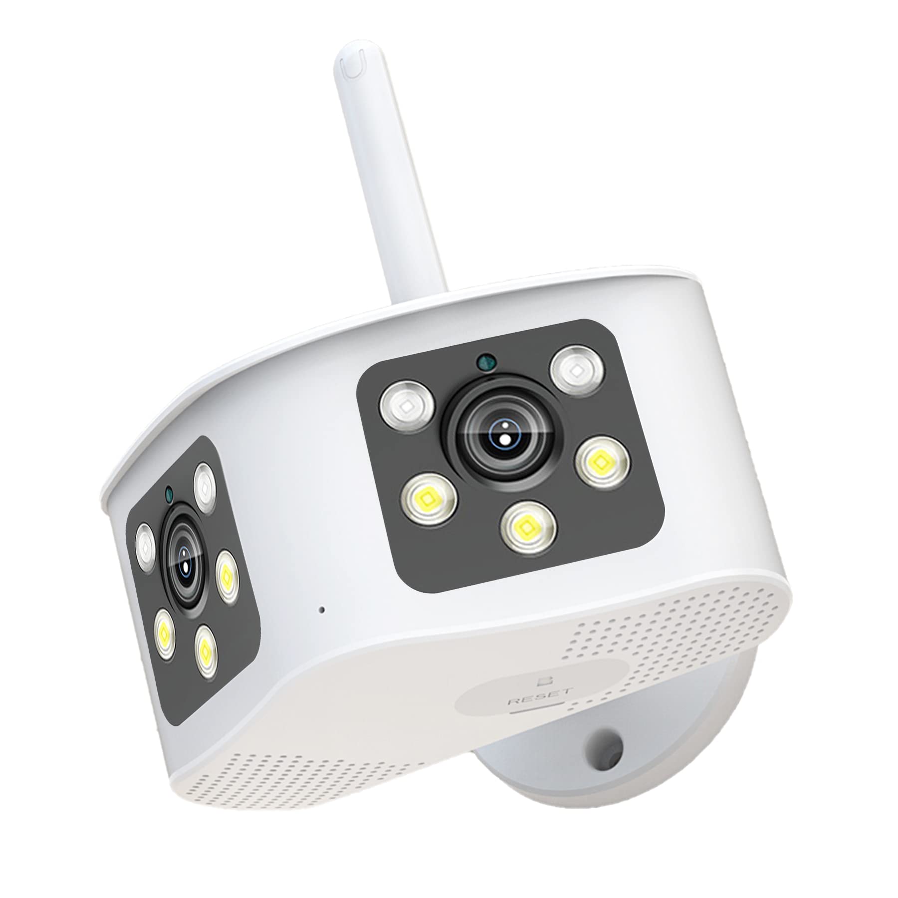 Amazon.co.jp: RIUQIMO 防犯カメラ 屋外 ワイヤレス 4K/660万 wifi