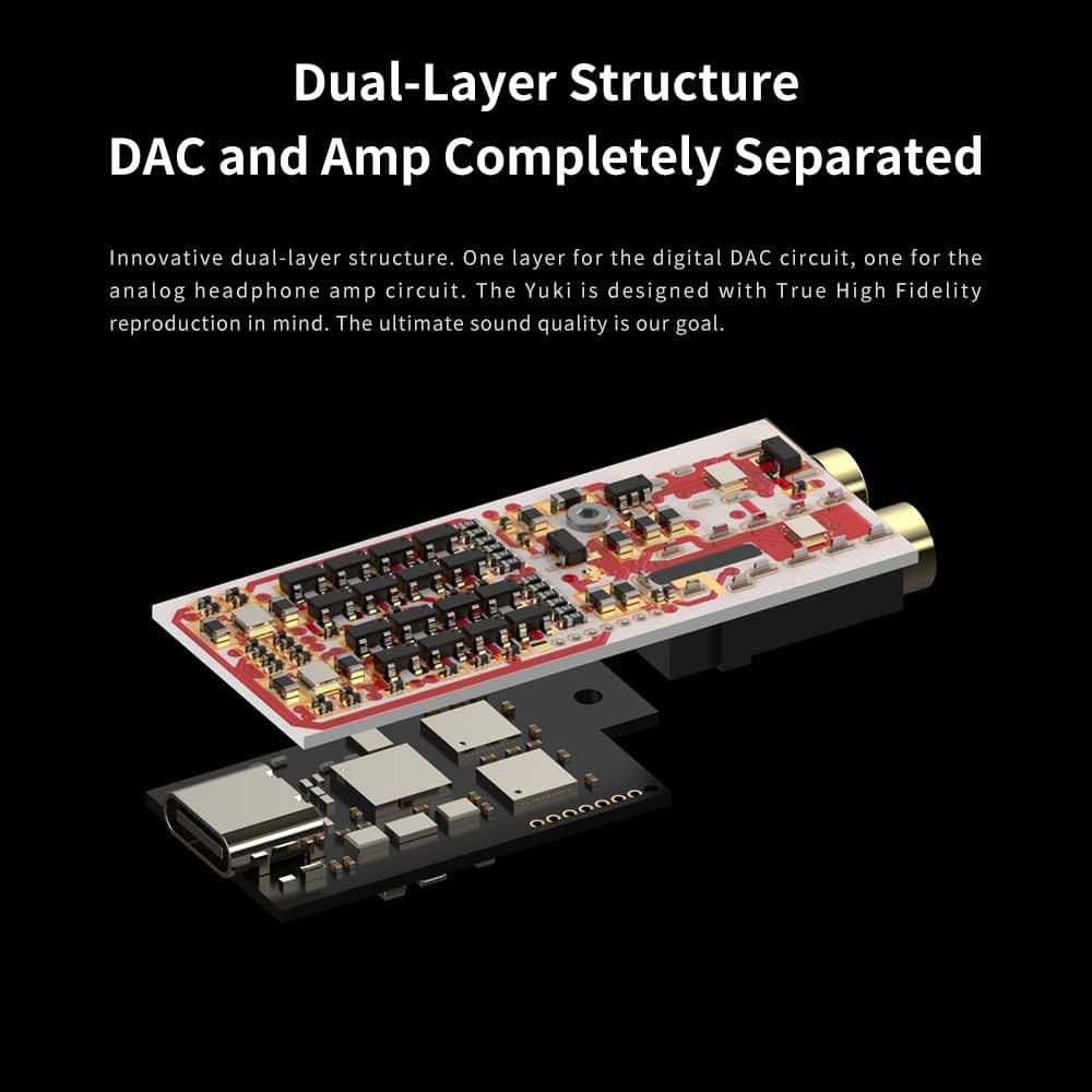 Amazon.co.jp: aune YukiポータブルDAC ヘッドホンアンプ付き、完全に