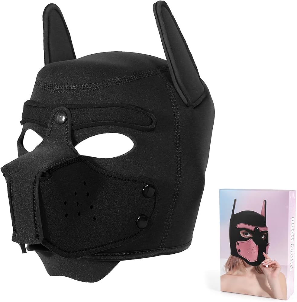 Amazon.com: nurdewn Dog Mask Adult The Dog Face Free Size
