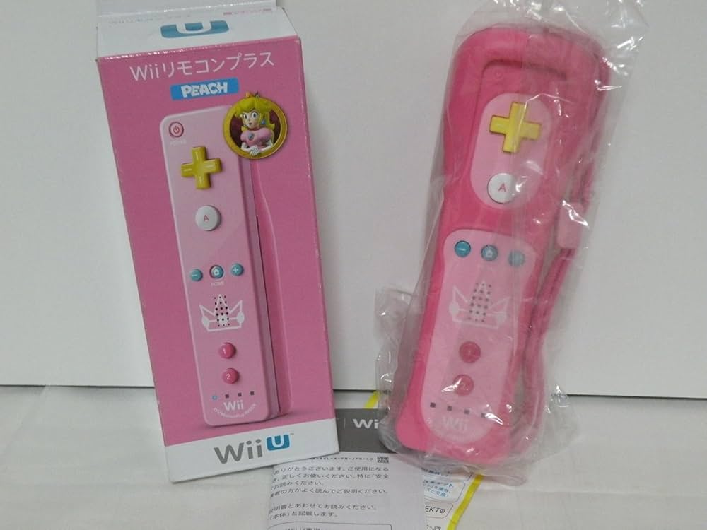 Amazon.co.jp: Wiiリモコンプラス (ピーチ) : ゲーム