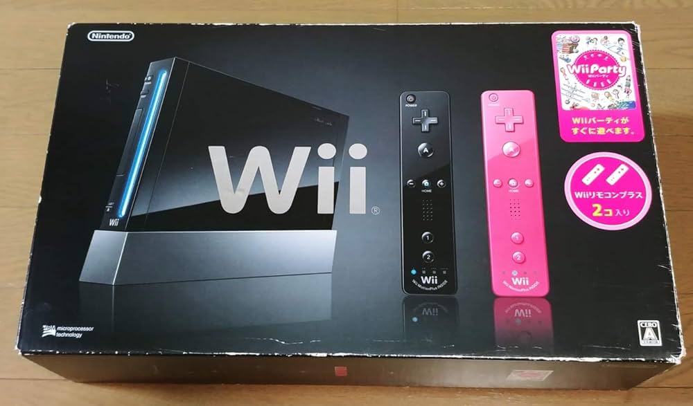 Amazon.co.jp: Wii本体(クロ) (Wiiパーティセット) : ゲーム