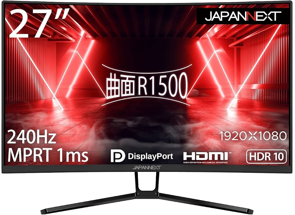Amazon.co.jp: JAPANNEXT 27インチ ゲーミングモニター 240Hz 1ms フル