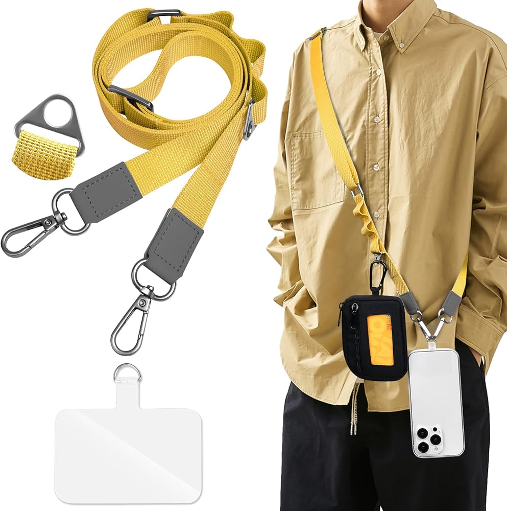 Amazon.co.jp: [Ganve] スマホストラップ 斜めがけ 首掛け 肩掛け 全