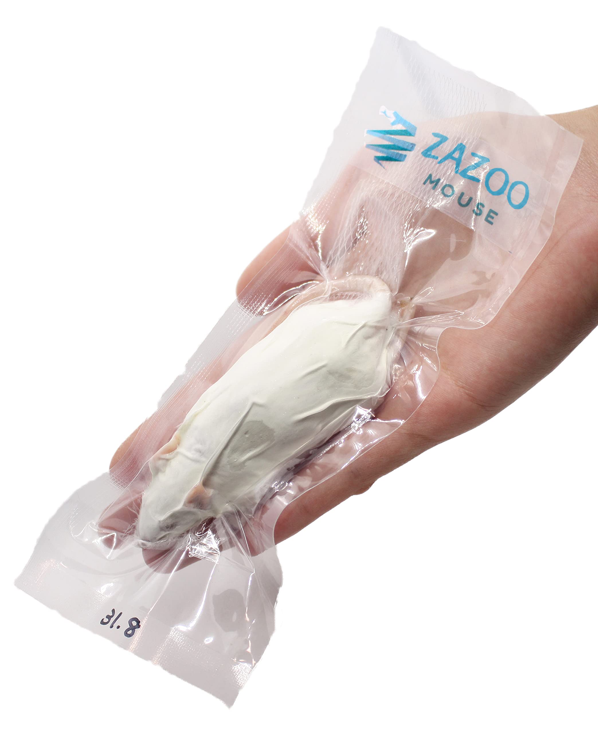 Amazon | ZAZOO 冷凍マウス アダルトL 10匹 28.1〜35g 約9cm 真空個別
