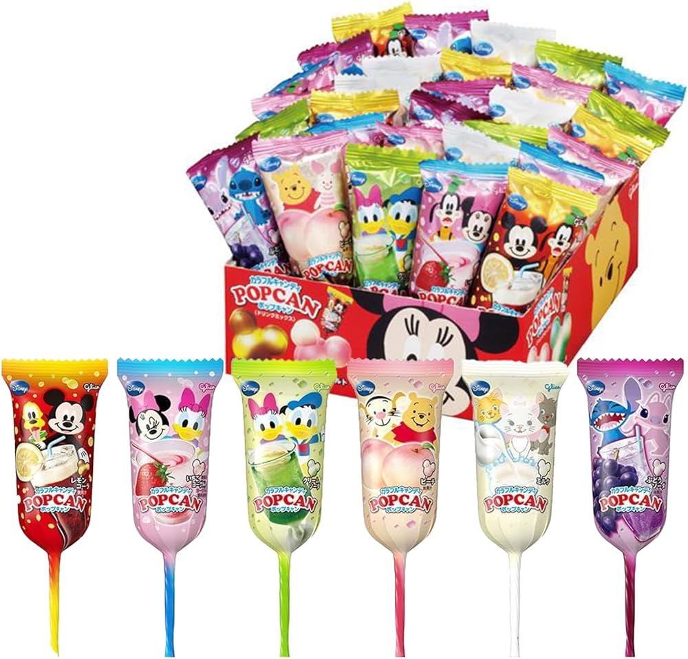 Amazon.co.jp: ポップキャン カラフルキャンディ ドリンクミックス 1箱