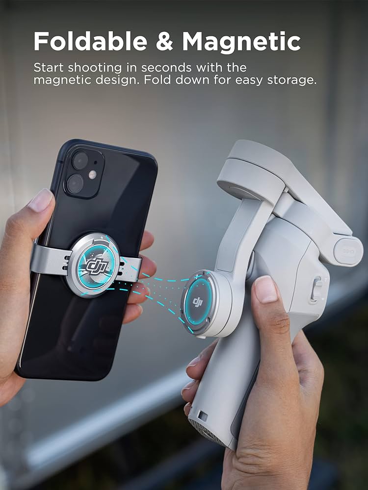 Amazon.co.jp: DJI OM 4 SE ハンドヘルド スマートフォン ジンバル