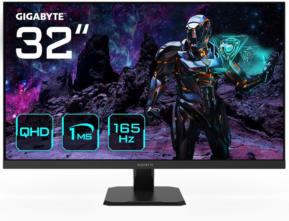 Amazon.co.jp: GIGABYTE GS32Q 31.5インチ 165Hz 1440P ゲーミング
