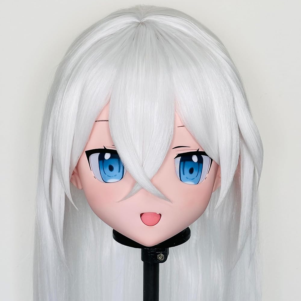 Amazon.co.jp: [タイヤン] Resin Female Cosplay Anime Kigurumi Mask