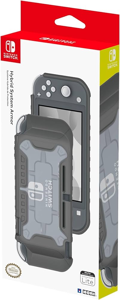 Nintendo Switch Lite Hybrid System Armor (Gray): Nintendo_switch