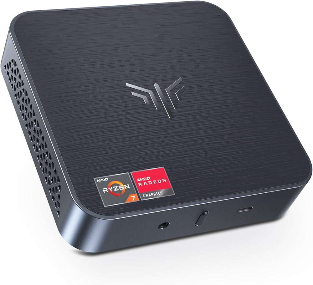 NiPoGi Mini PC AMD Ryzen 7 5700U (up to 4.6GHz, 8C/16T), 32GB RAM