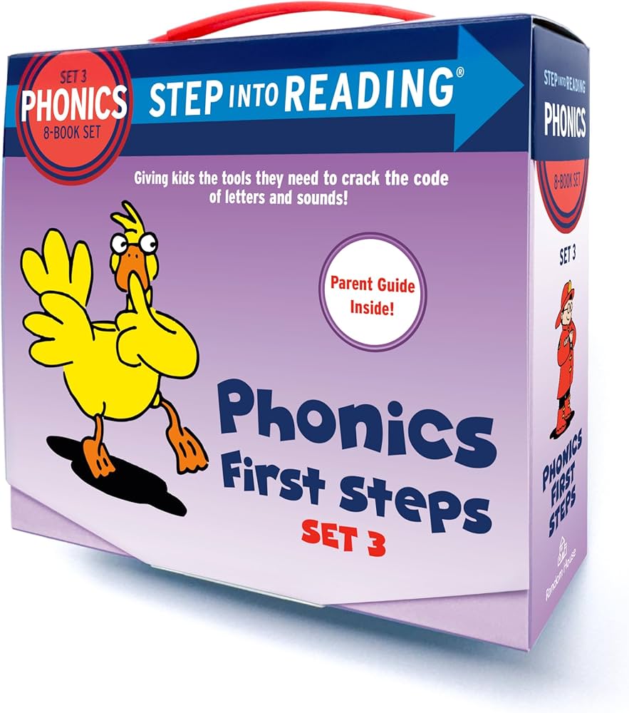 Amazon.com: Step into Reading Set 3 Phonics First Steps Box Set