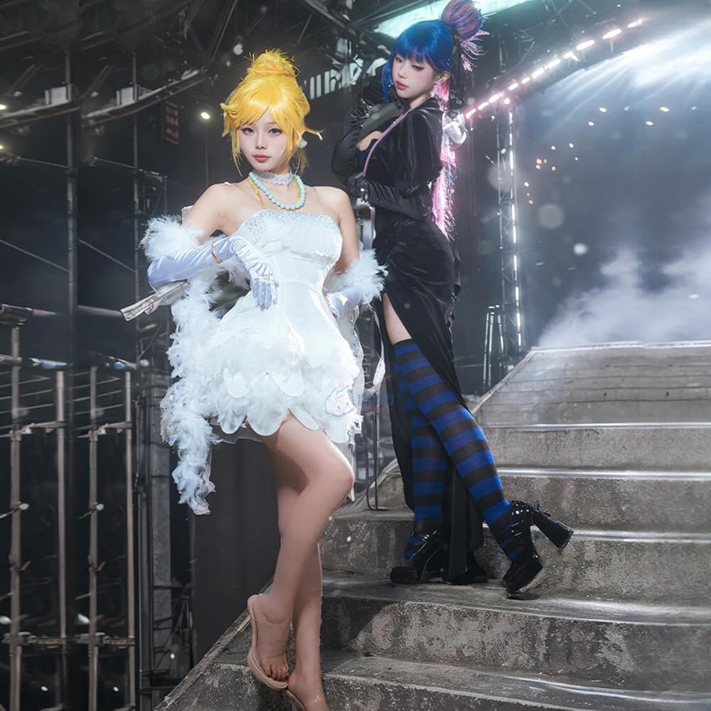 Amazon | [Sheruan] パンスト姉妹 コスプレ カジノ衣装 パンティ