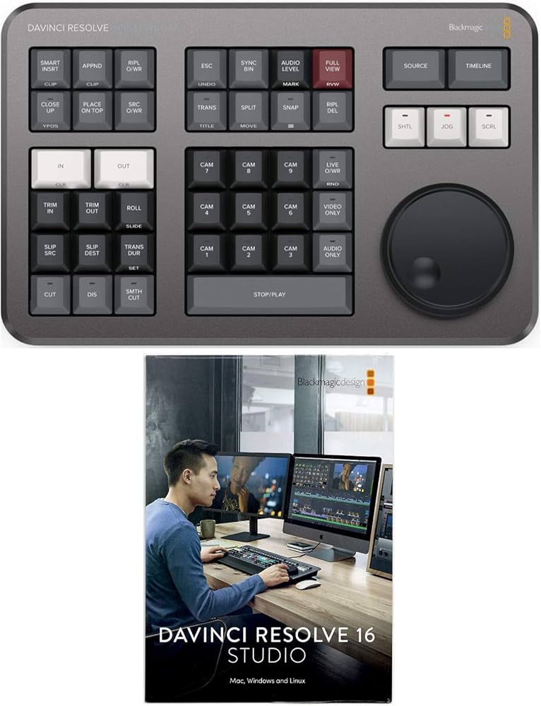 Blackmagic Design Davinci Resolve Studio (chave de ativação) com