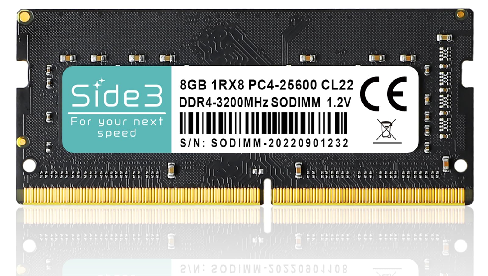 Amazon.co.jp: Side3 TOSHIBA dynabook増設 ノートPC用メモリ DDR4