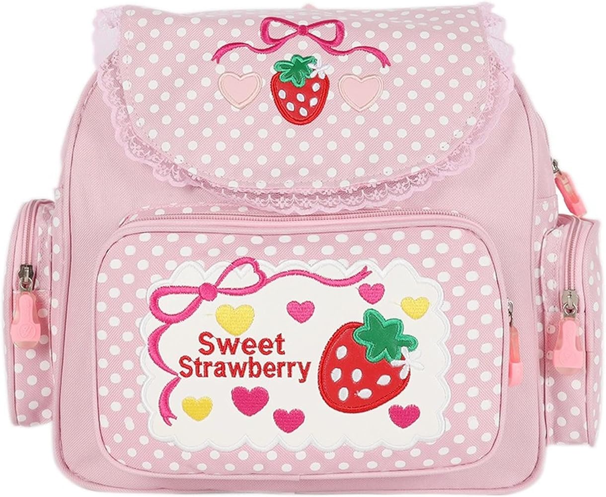 Amazon.com | Aobiono Kawaii Strawberry Backpack Mini Cute Anime