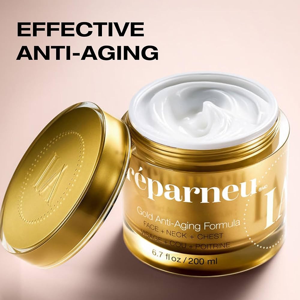 Amazon.com: InfiniteAloe réparneu Gold Anti-Aging Formula, Neck