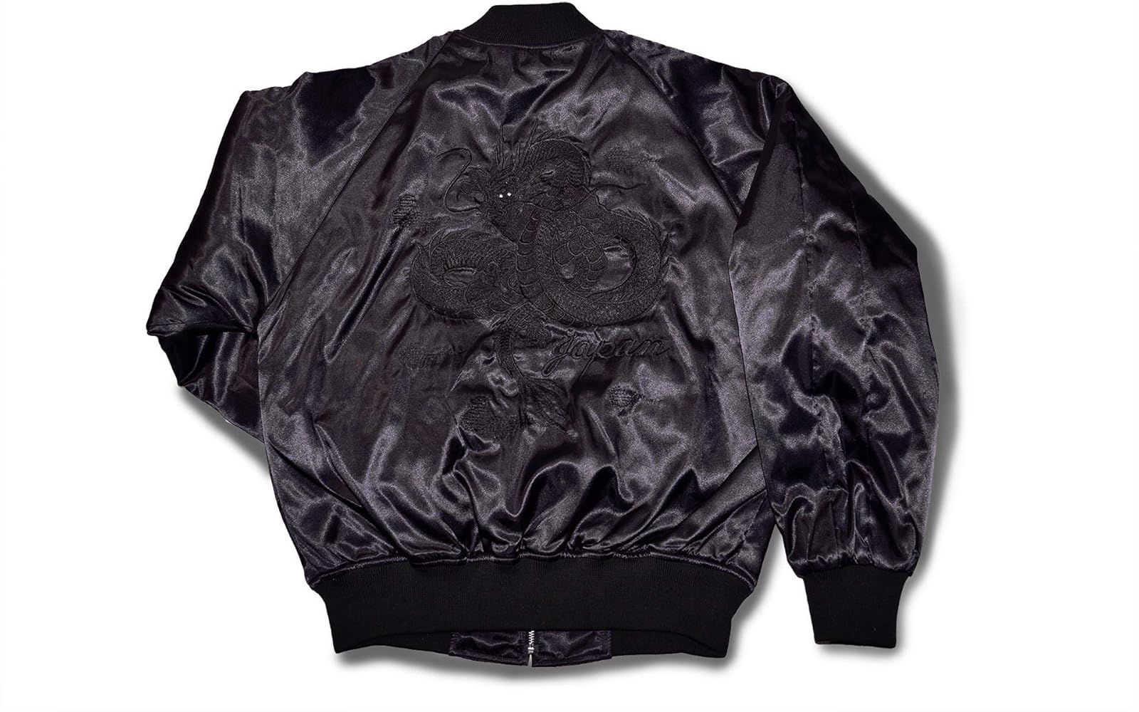 Amazon.co.jp: [星姫] (hoshihime スカジャン(黒龍) サテン(黒×黒) 和