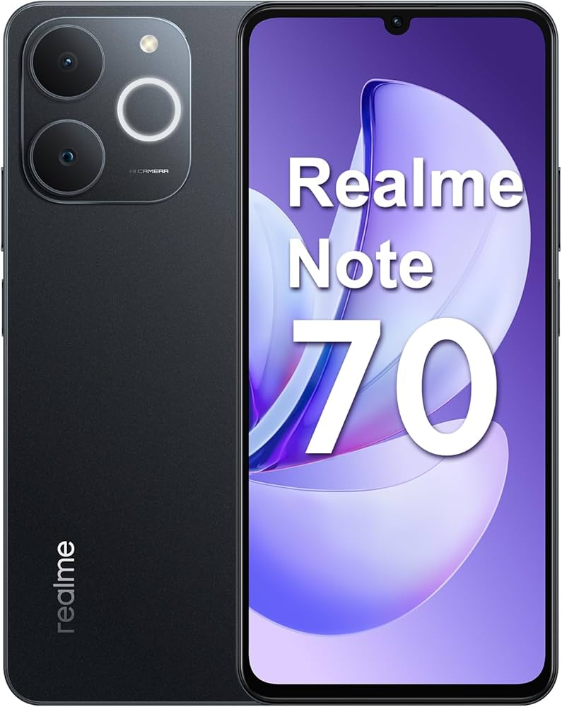 Realme Note 70 Smartphone Tela de 6.74