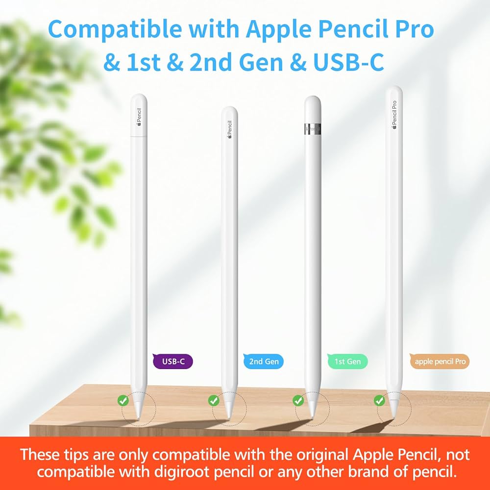 Amazon.com: Digiroot Upgraded Replacement Tip for Apple Pencil Pro