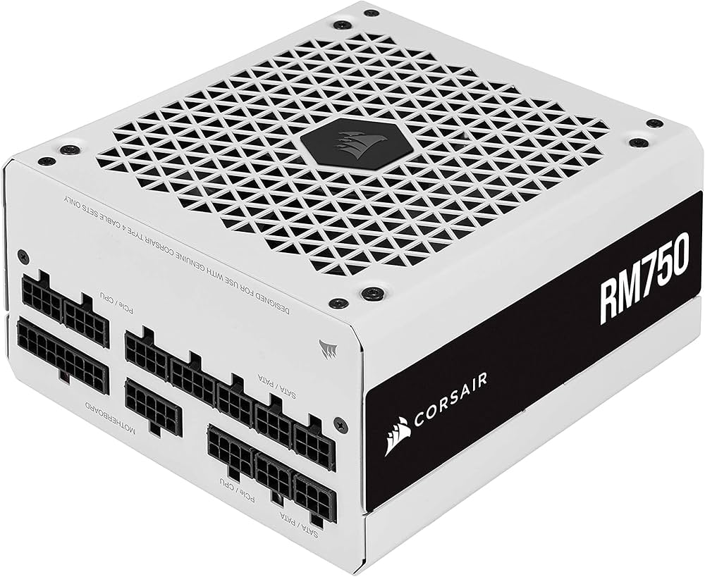 Amazon | Corsair RM750 White PC電源ユニット 750W 80PLUS Gold認証
